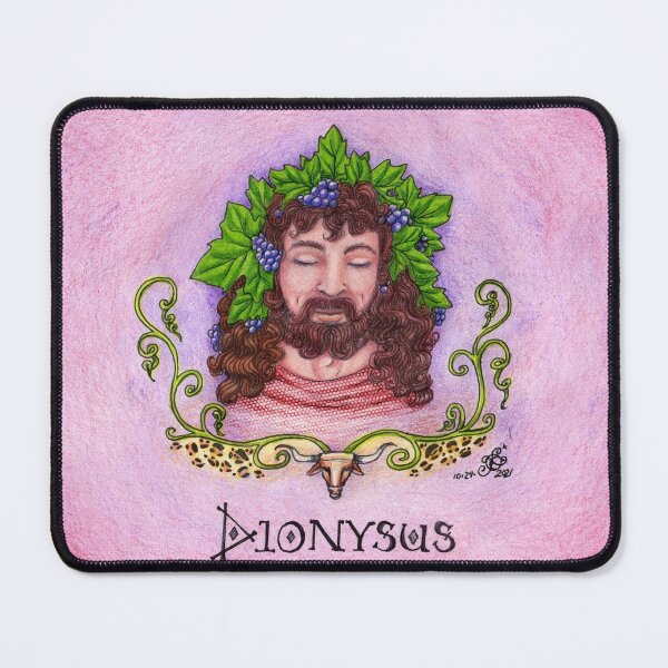 Item preview, The Greek God Dionysus designed and sold by PtahRaeArt.