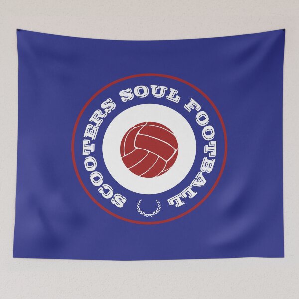 Item preview, Scooters Soul and Football Blue White and Red designed and sold by Auslandesign.