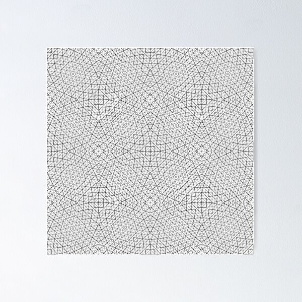 Item preview, Futuristic net pattern designed and sold by warpart.