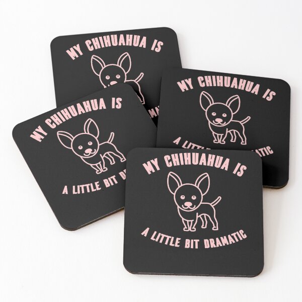 Item preview, My Chihuahua Is A Little Bit Dramatic - Dog Breed designed and sold by artfulnotebook.