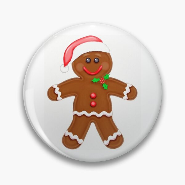 Item preview, Santa Hat Gingerbread Man on home decor, accessories and apparel.  Great gift idea. designed and sold by lduke47.