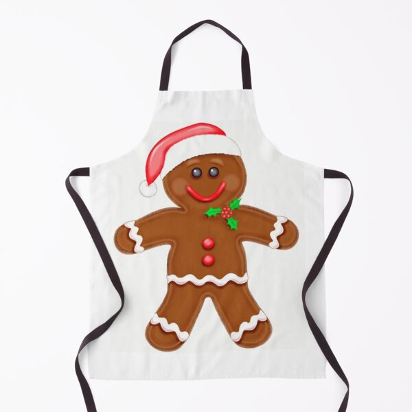 Item preview, Santa Hat Gingerbread Man on home decor, accessories and apparel. Great gift idea. designed and sold by lduke47.