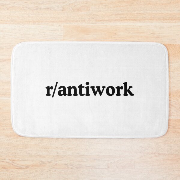 Item preview, Antiwork Reddit (Black) designed and sold by allysmar.