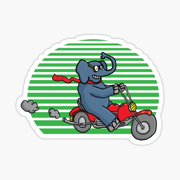 Le biker Sticker