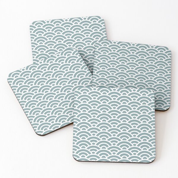 Item preview, FUKAGAWANEZUMI 174 Seigaiha Waves - Energetic Ver. | Japanese Pattern Wagara designed and sold by Polariszero.