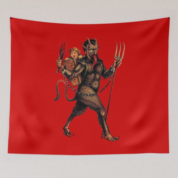 Item preview,  Krampus (on red) designed and sold by DotorEaon.