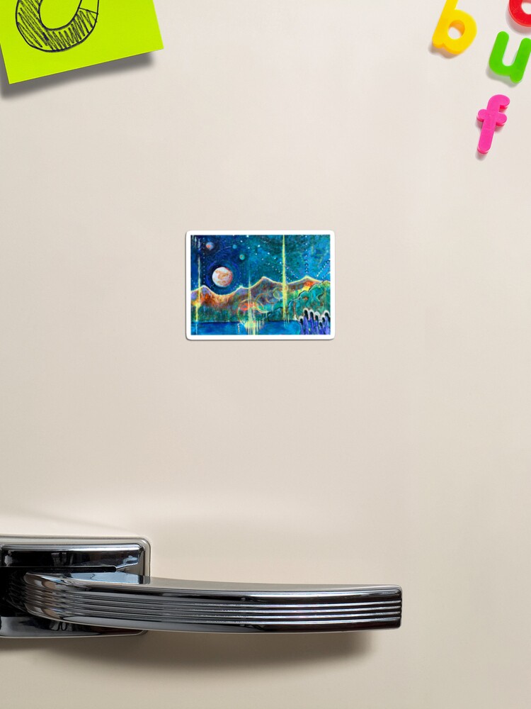 Thumbnail 1 of 3, Magnet, Nighttime Blessings designed and sold by margarettrost.