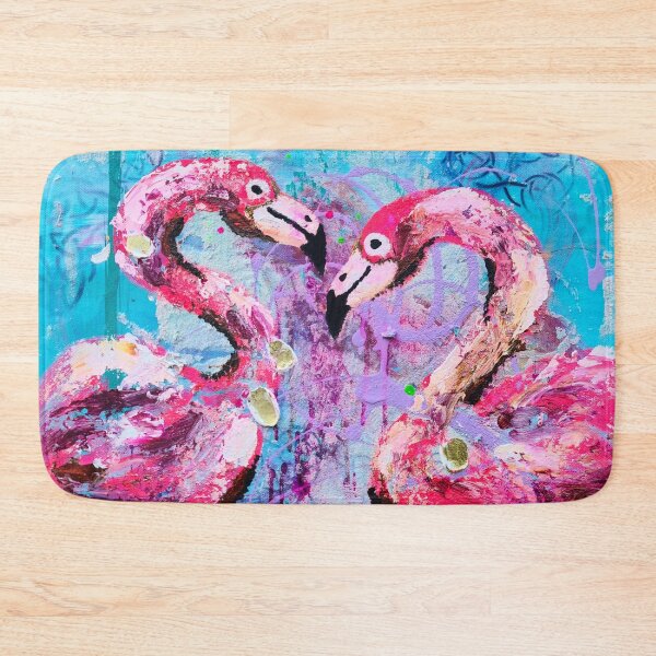Item preview, Abstract Flamingo Beach Art designed and sold by Sndabson.