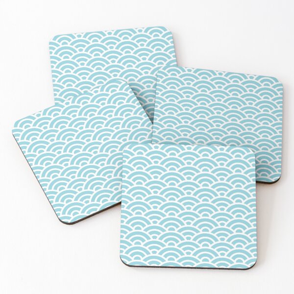 Item preview, MIZU 176 Seigaiha Waves - Energetic Ver. | Japanese Pattern Wagara designed and sold by Polariszero.