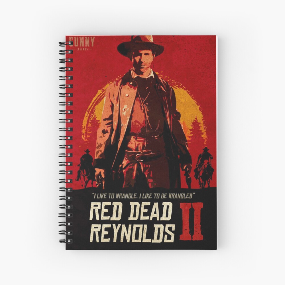 Red Dead Reynolds Spiral Notebook