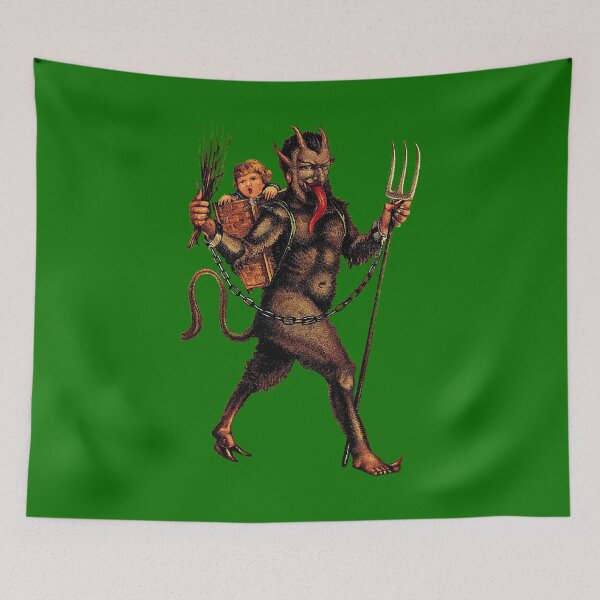 Item preview, Krampus (on green) designed and sold by DotorEaon.