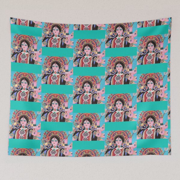 Item preview, Durga Maa - Hindu Warrior Goddess   designed and sold by MyParmatma.