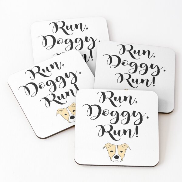 Item preview, Run, Doggy, Run! designed and sold by the Zarock Shop.