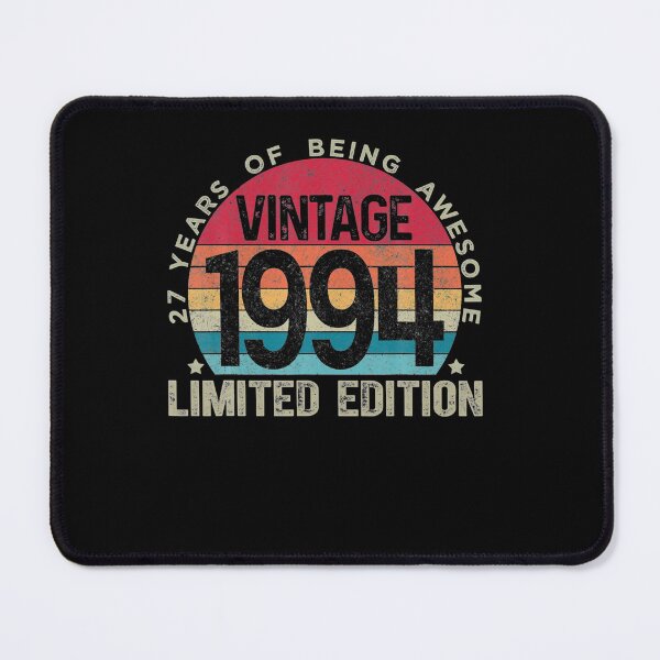 Item preview, 27th Birthday Retro Limited Edition 1994 Vintage Birthday designed and sold by JaniceHawkins.