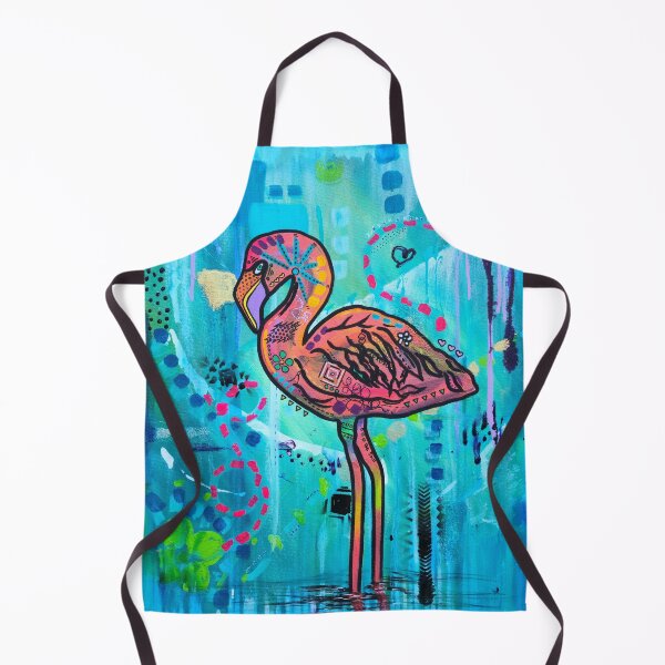 Item preview, Abstract Flamingo Beach Art designed and sold by Sndabson.