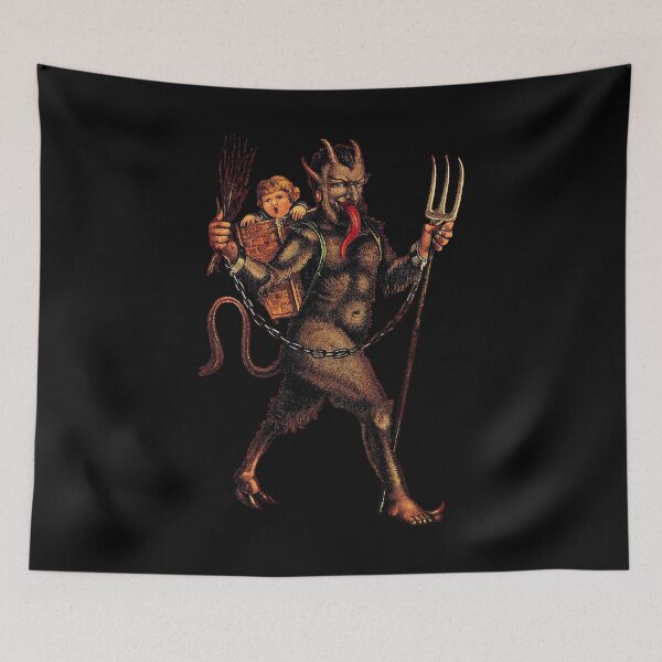 Item preview, Krampus (on black) designed and sold by DotorEaon.
