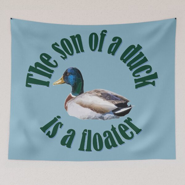 Item preview, The Son Of A Duck Is A Floater Arab Ancient Proverb  designed and sold by taiche.