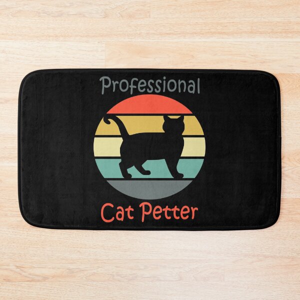 Item preview, Professional Cat Petter Cat Lover Cats Mom Dad Design designed and sold by Jason Gilbert.