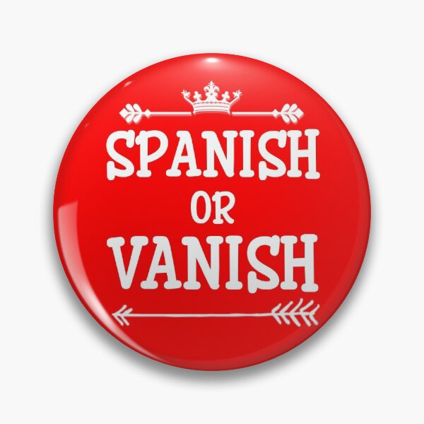 Item preview, Funny Spanish Or Vanish White Text Premium designed and sold by Design-Maniya.