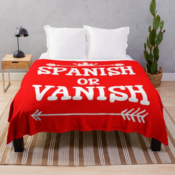 Item preview, Funny Spanish Or Vanish White Text Premium designed and sold by Design-Maniya.