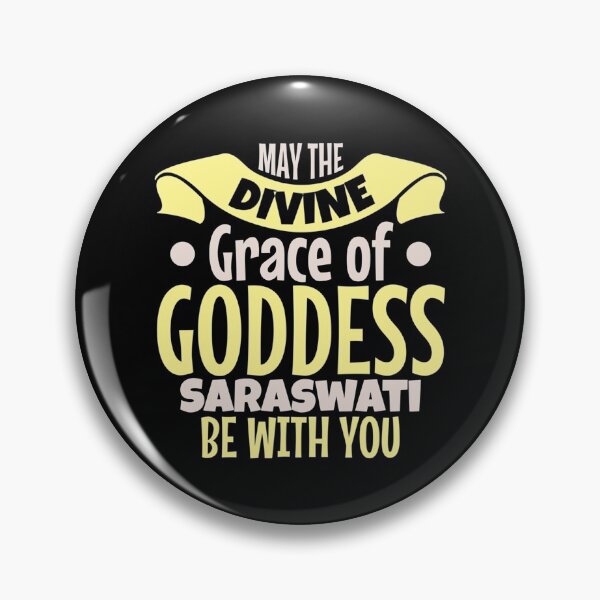 Item preview, Saraswati Puja Hindu Goddess             designed and sold by MyParmatma.