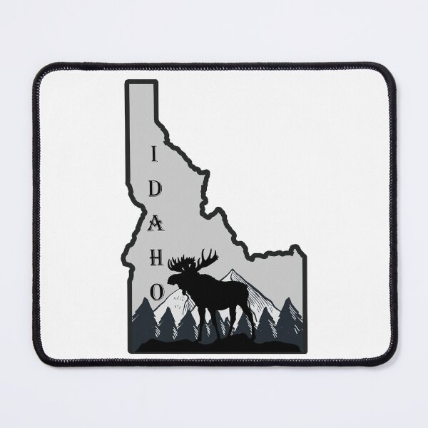 Item preview, Stunning Illustrated Idaho Moose Silhouette Design designed and sold by jglawson676.