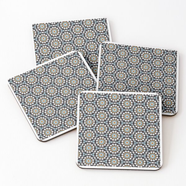 Item preview, Seamless Geometric Hexagone Sun Star Pattern designed and sold by risingrocket.