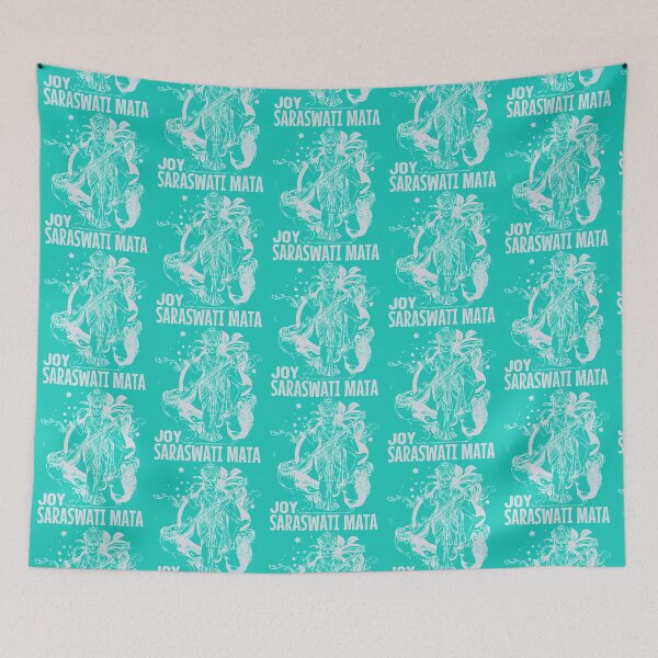 Item preview, Saraswati Puja Hindu Goddess        designed and sold by MyParmatma.