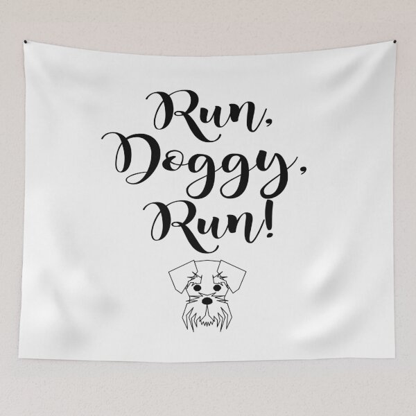 Item preview, Run, Doggy, Run! designed and sold by the Zarock Shop.