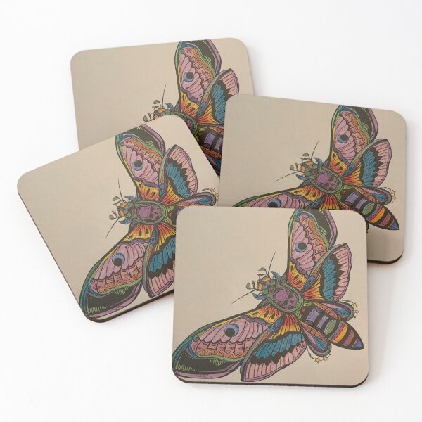 Item preview, Skull moth designed and sold by Mikaabear.