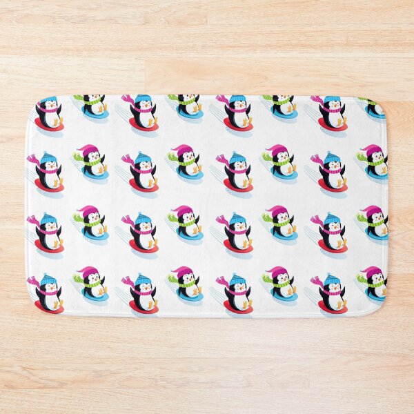 Item preview, Penguin Sledding, Penguin Snow Sledding, Penguin, Sledding, Snow designed and sold by graphic-genie.