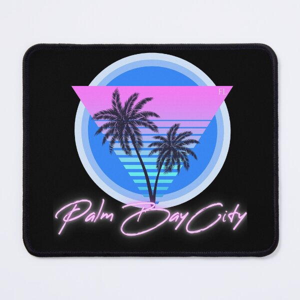 Item preview, Palm Bay City Florida Retro Vintage  designed and sold by Alladin7.