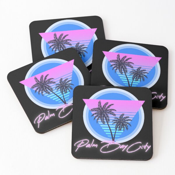 Item preview, Palm Bay City Florida Retro Vintage  designed and sold by Alladin7.