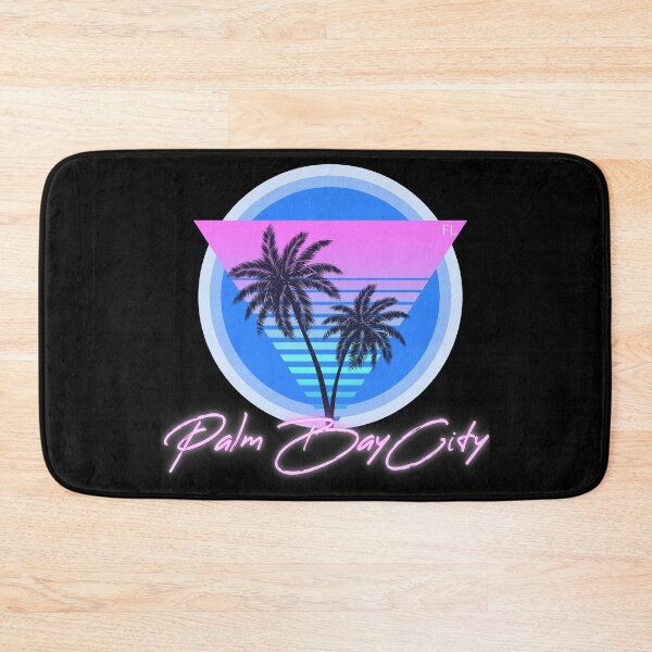 Item preview, Palm Bay City Florida Retro Vintage  designed and sold by Alladin7.