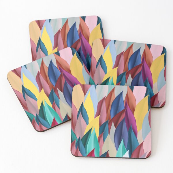 Item preview, FLORAL PATTERN COLORFUL LEAVES  designed and sold by RetroPlaceee.