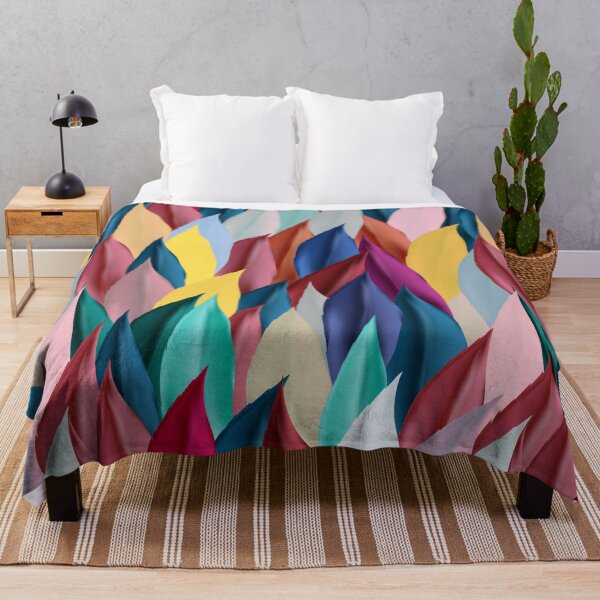 Item preview, FLORAL PATTERN COLORFUL LEAVES designed and sold by RetroPlaceee.