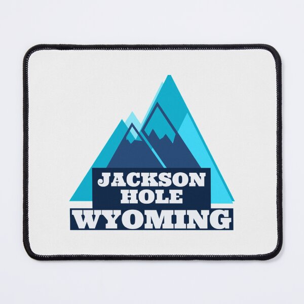 Item preview, Jackson Hole Wyoming- Vintage Mountains Blue| Perfect Gift designed and sold by justinawoo.