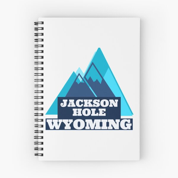 Item preview, Jackson Hole Wyoming- Vintage Mountains Blue| Perfect Gift designed and sold by justinawoo.