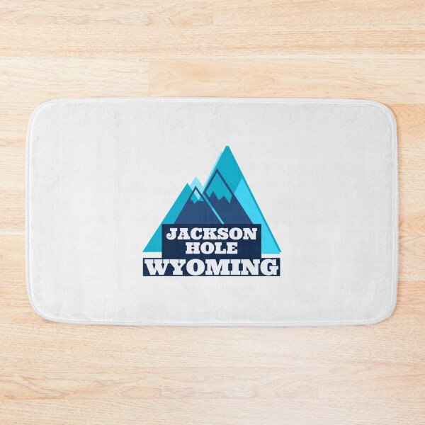 Item preview, Jackson Hole Wyoming- Vintage Mountains Blue| Perfect Gift designed and sold by justinawoo.