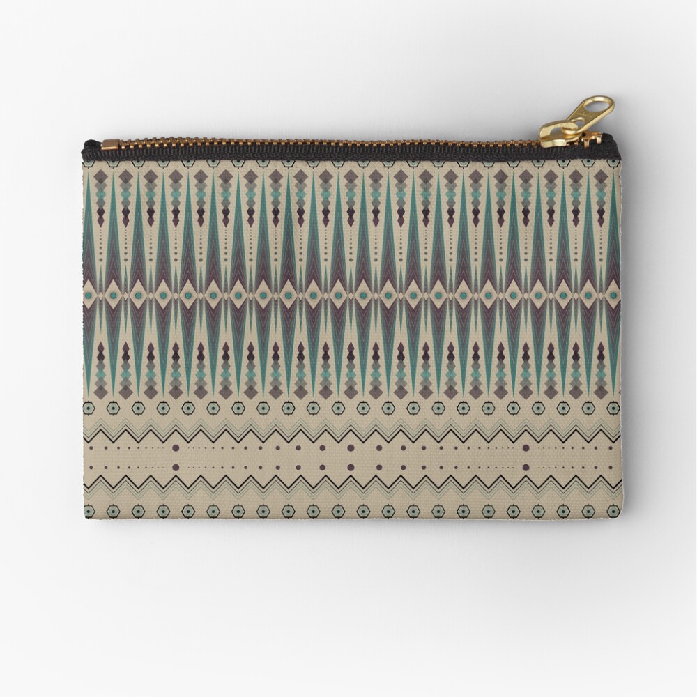 New Mexico Sand Zipper Pouch
