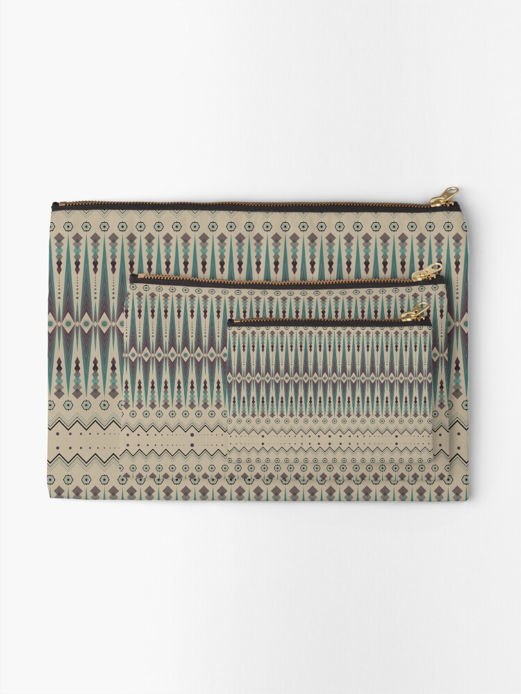 Alternate view of New Mexico Sand Zipper Pouch