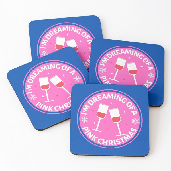 Item preview, Im Dreaming of a Pink Christmas (Pink) - Funny Rose Wine Puns - Christmas Gift for Pink Wine Lovers who like alcoholic jokes designed and sold by CaitU.
