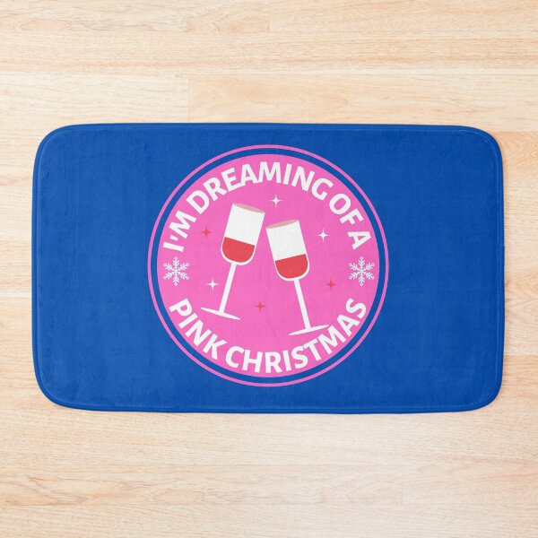 Item preview, Im Dreaming of a Pink Christmas (Pink) - Funny Rose Wine Puns - Christmas Gift for Pink Wine Lovers who like alcoholic jokes designed and sold by CaitU.