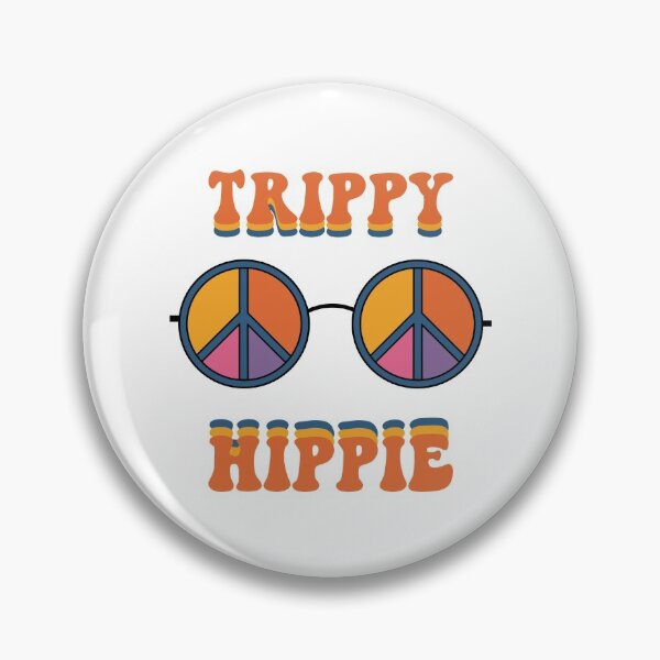 Artikelvorschau, Trippy Hippie 70er Retro-Grafik entworfen und verkauft von Sudevi.