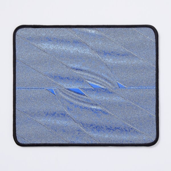 Item preview, Blue Frosted Interlacing Stripes designed and sold by fatenanwar.