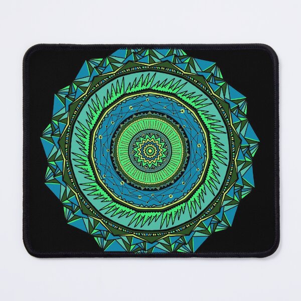 Energy Core Mandala Mouse Pad