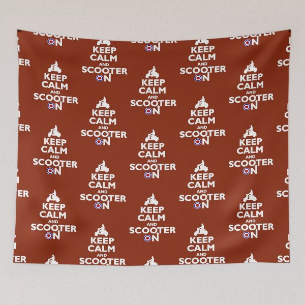 Item preview, Keep Calm and Scooter On designed and sold by Auslandesign.