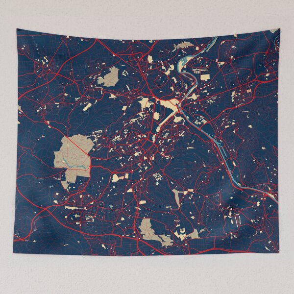 Item preview, Stuttgart City Map of Germany - Hope designed and sold by deMAP.