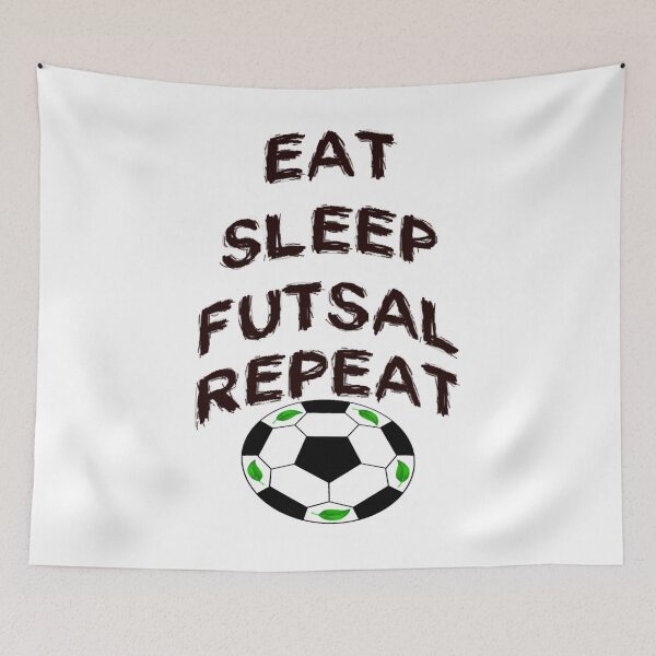 Item preview, Eat, Sleep, Futsal, Repeat designed and sold by Midnightviera.
