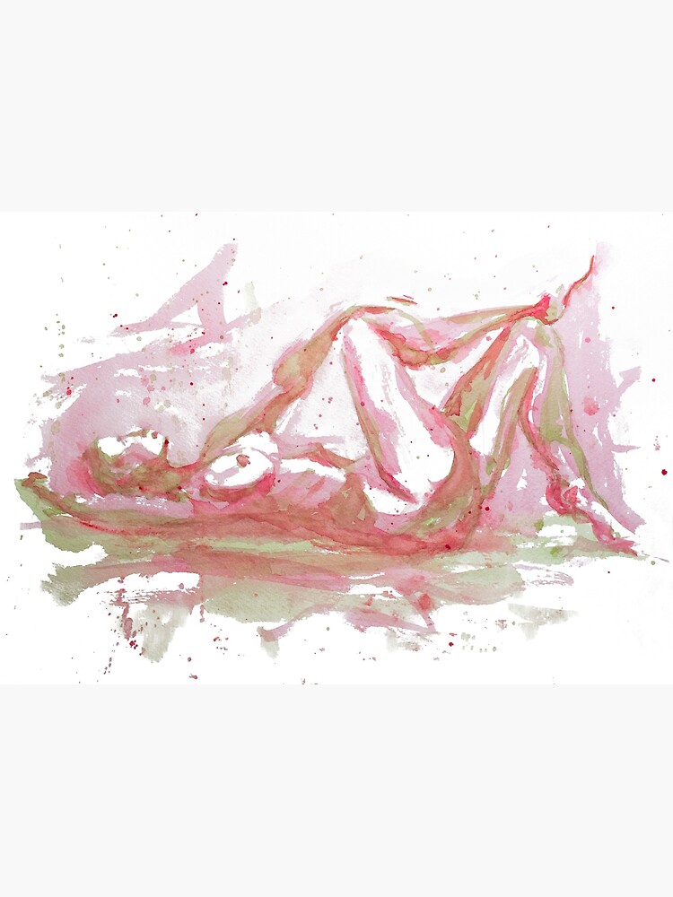 Thumbnail 3 of 3, Art Print, Reclining Figure designed and sold by Josh Jones.